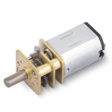 6V mini gear motor for electrical cabinet door opener with wires